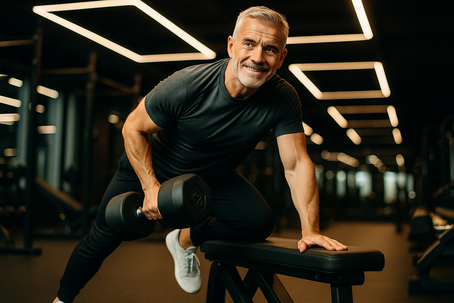 Muskelaufbau im Alter: Muskeln aufbauen & Krafttraining ab 50