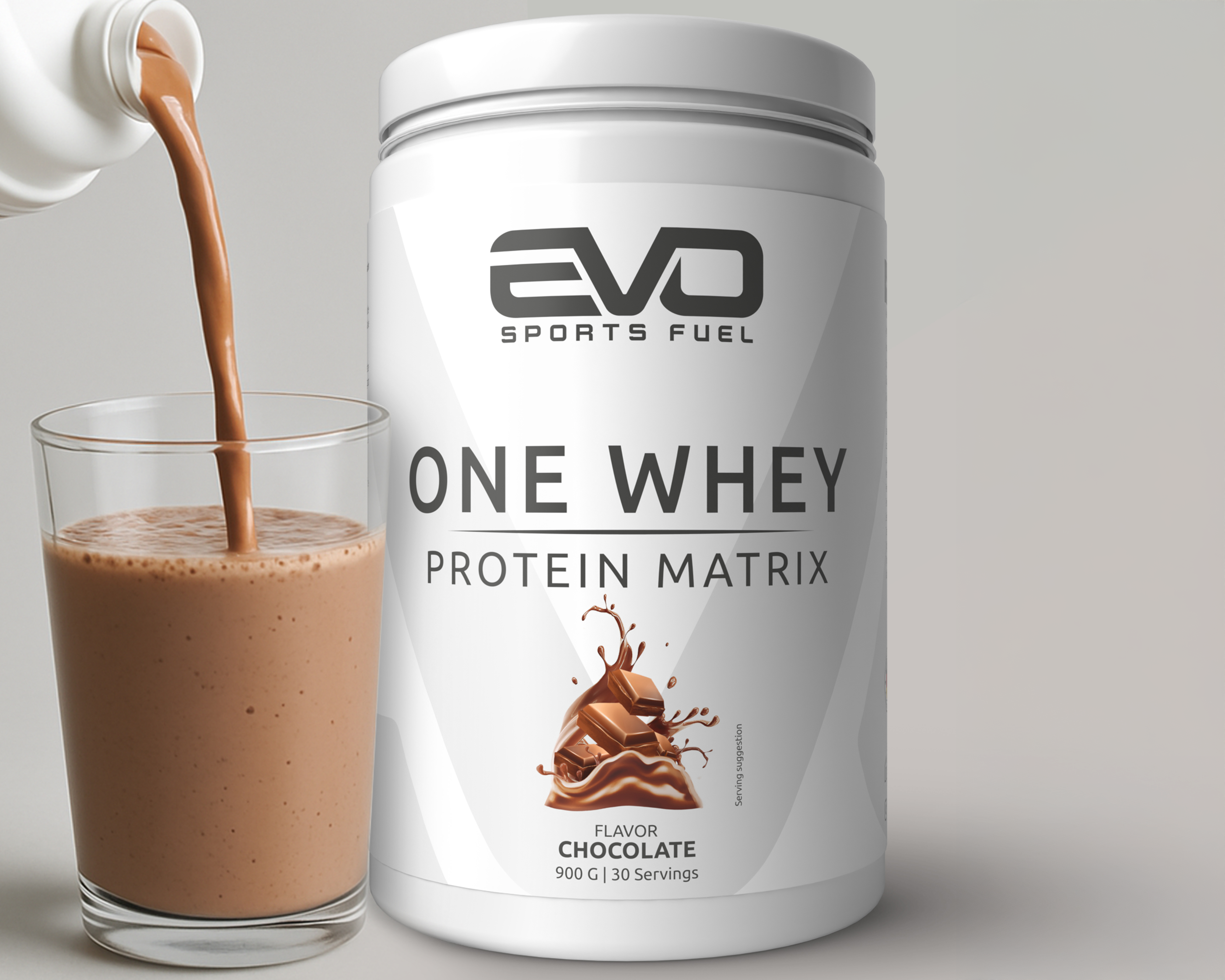 EVO ONE WHEY: Proteinshake mit Laktase