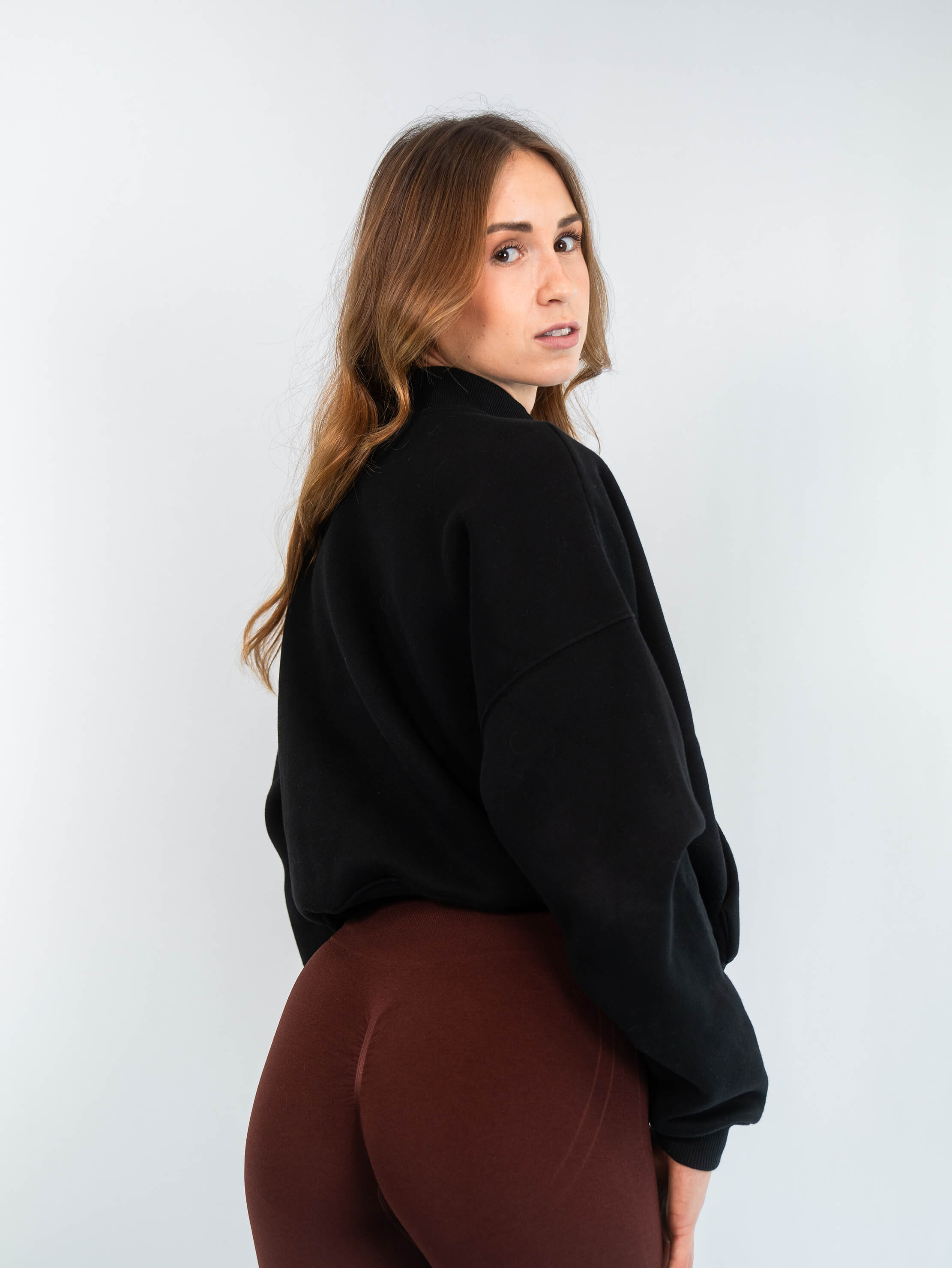SUPRCRAFT Quarter Zip Sweater Black