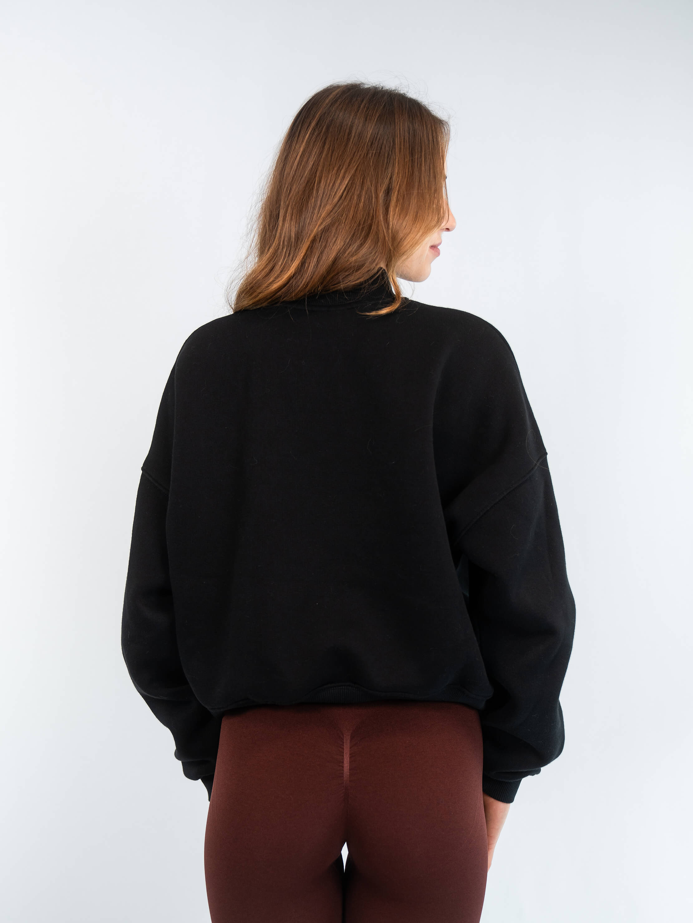 SUPRCRAFT Quarter Zip Sweater Black