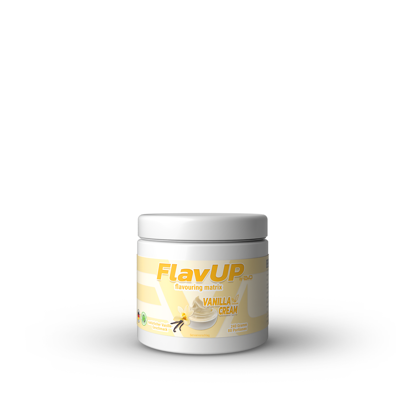 EVO FlavUp Geschmackspulver Vanilla-Cream (vegan)