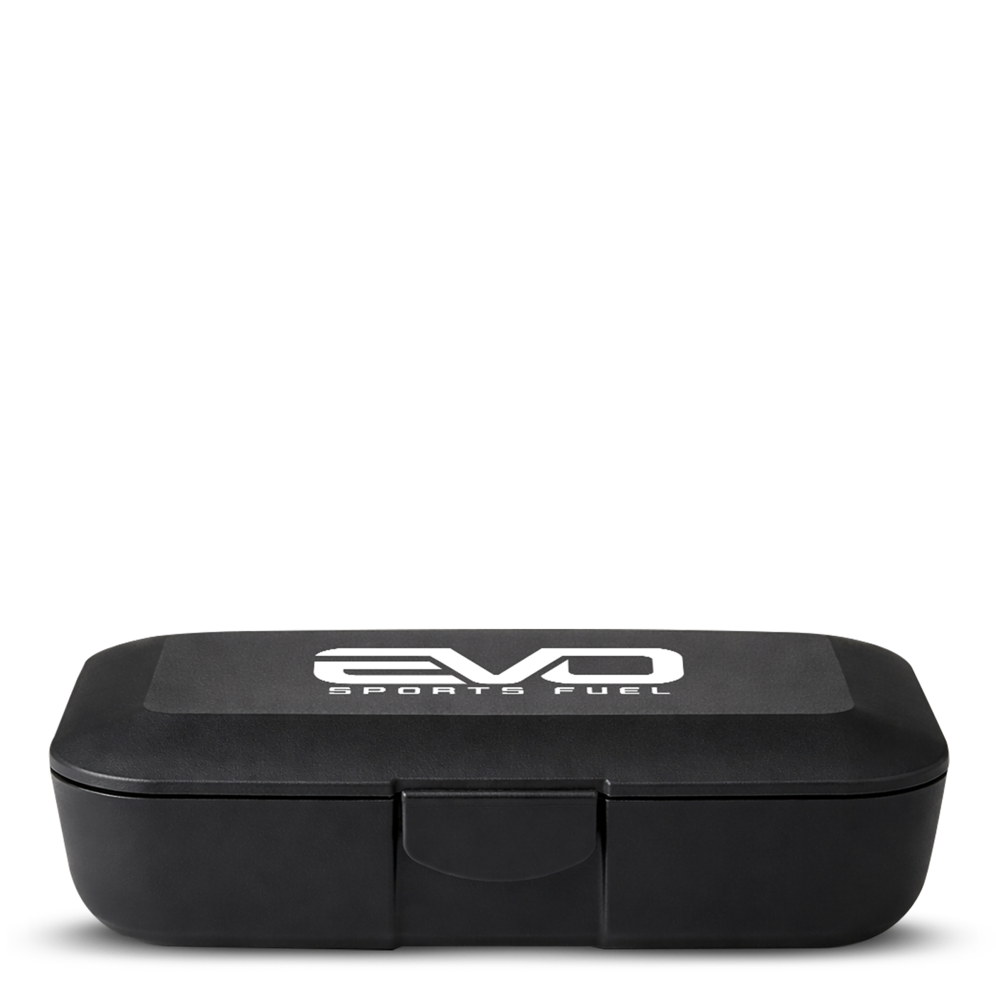 EVO SPORTS FUEL Pillenbox in Schwarz – kompakte Supplementbox für Kapseln und Tabletten unterwegs