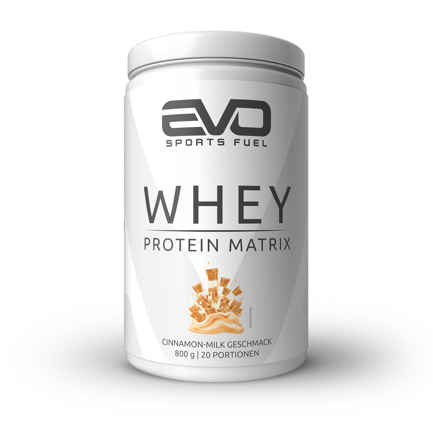EVO Whey Proteinpulver Cinnamon-Milk Geschmack