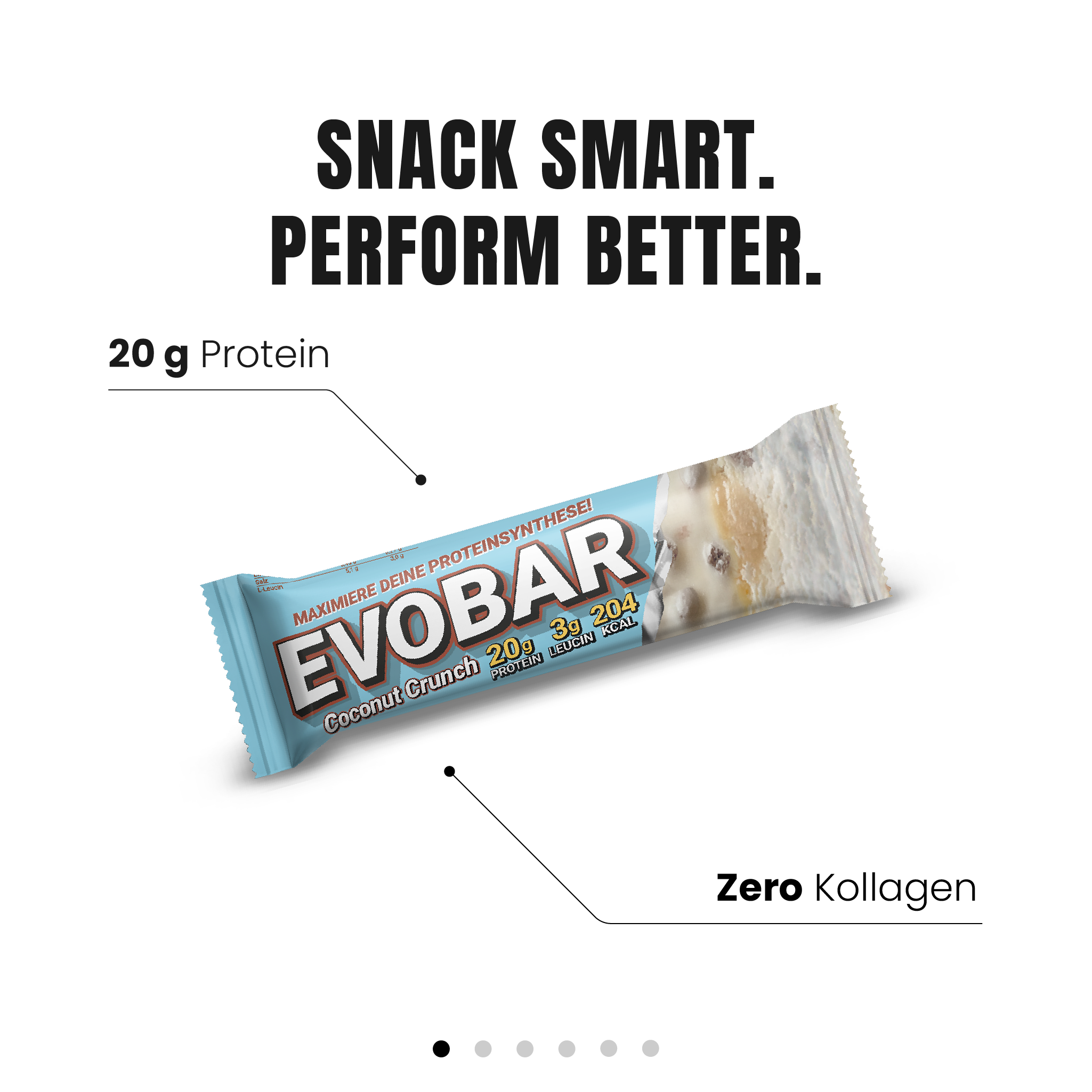 EVOBAR Proteinriegel Coconut Crunch