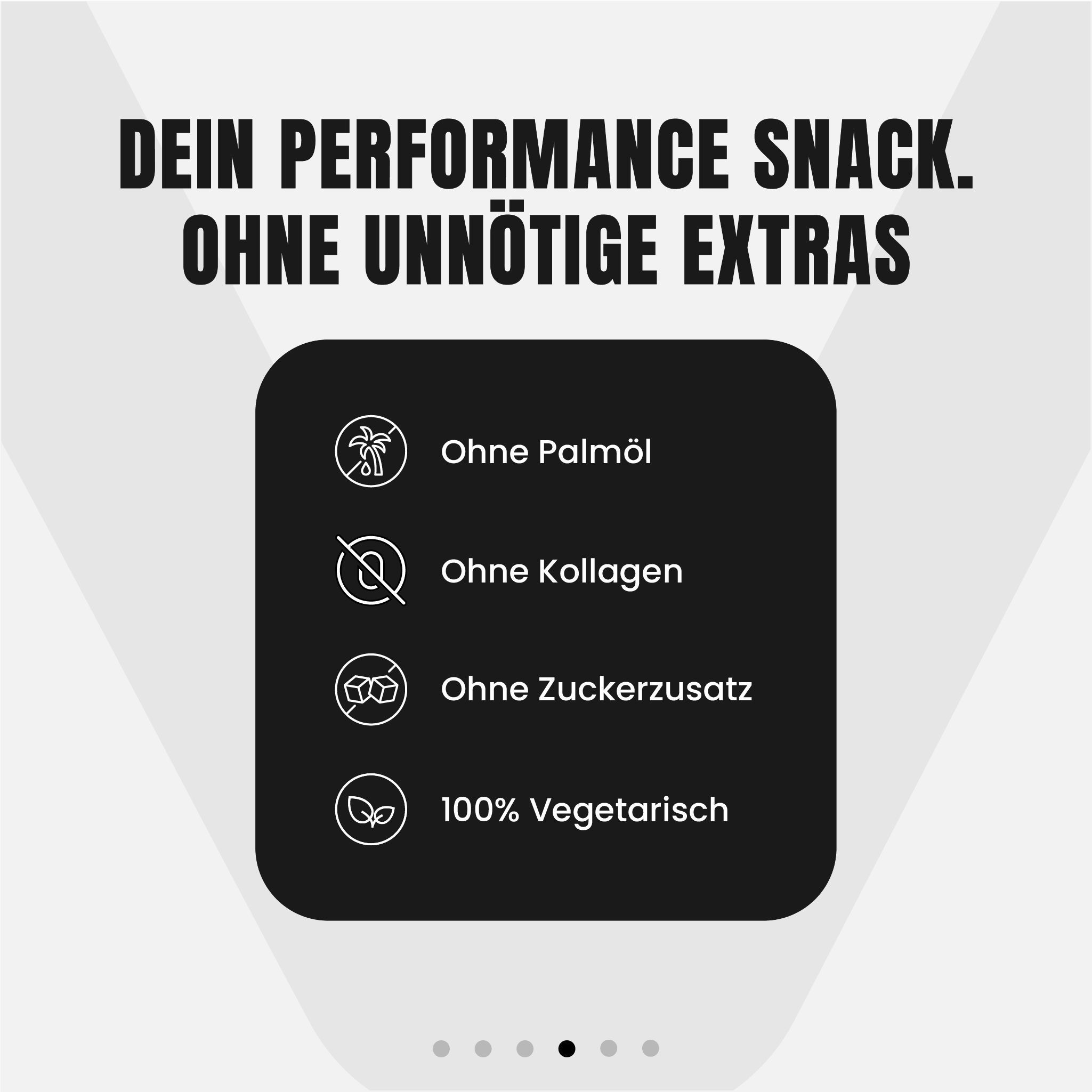 EVOBAR Proteinriegel Dein Performance Snack: Ohne Palmöl & 100 % vegetarisch 