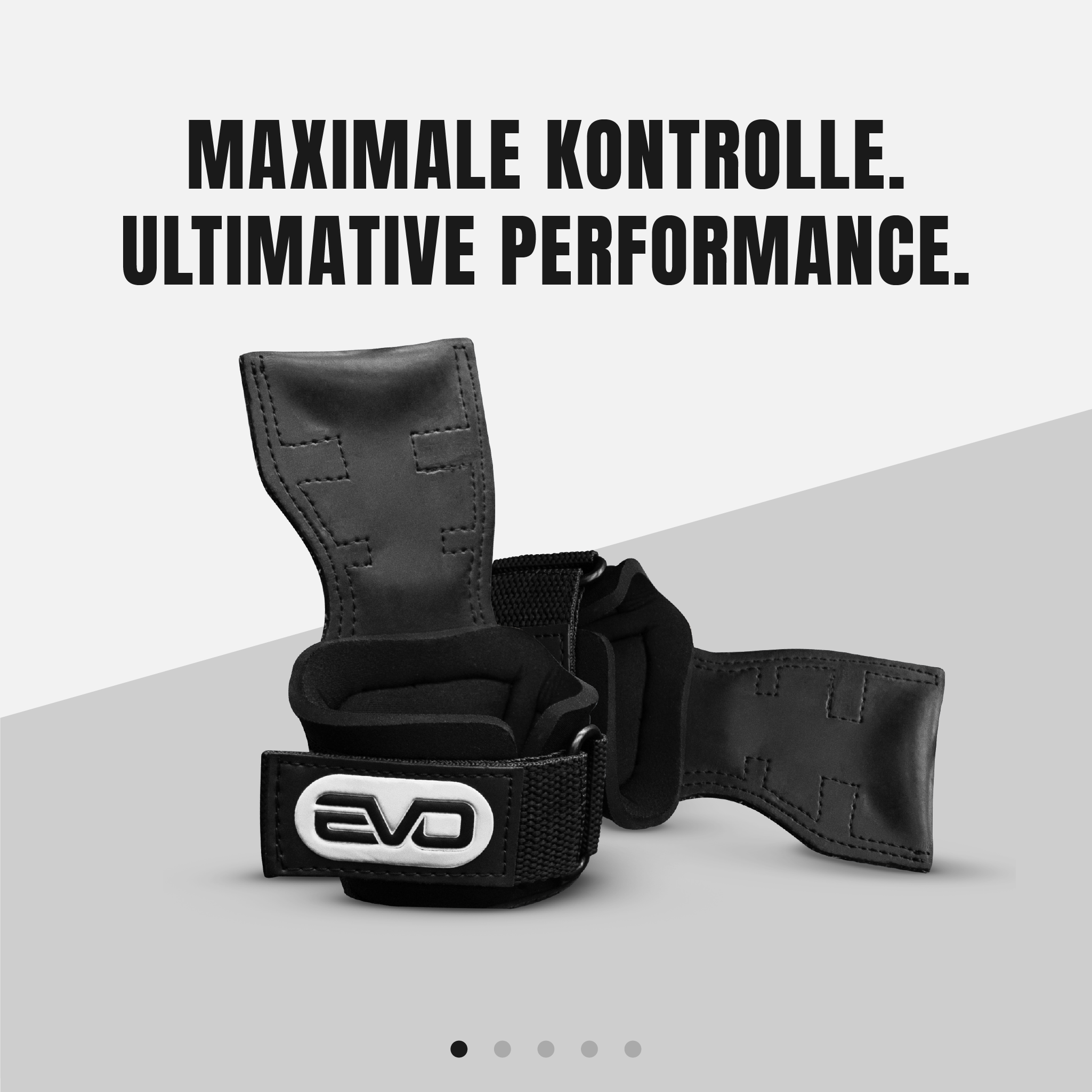 EVO Grips sind gummierte Zughilfen für Deine ultimative Performance.