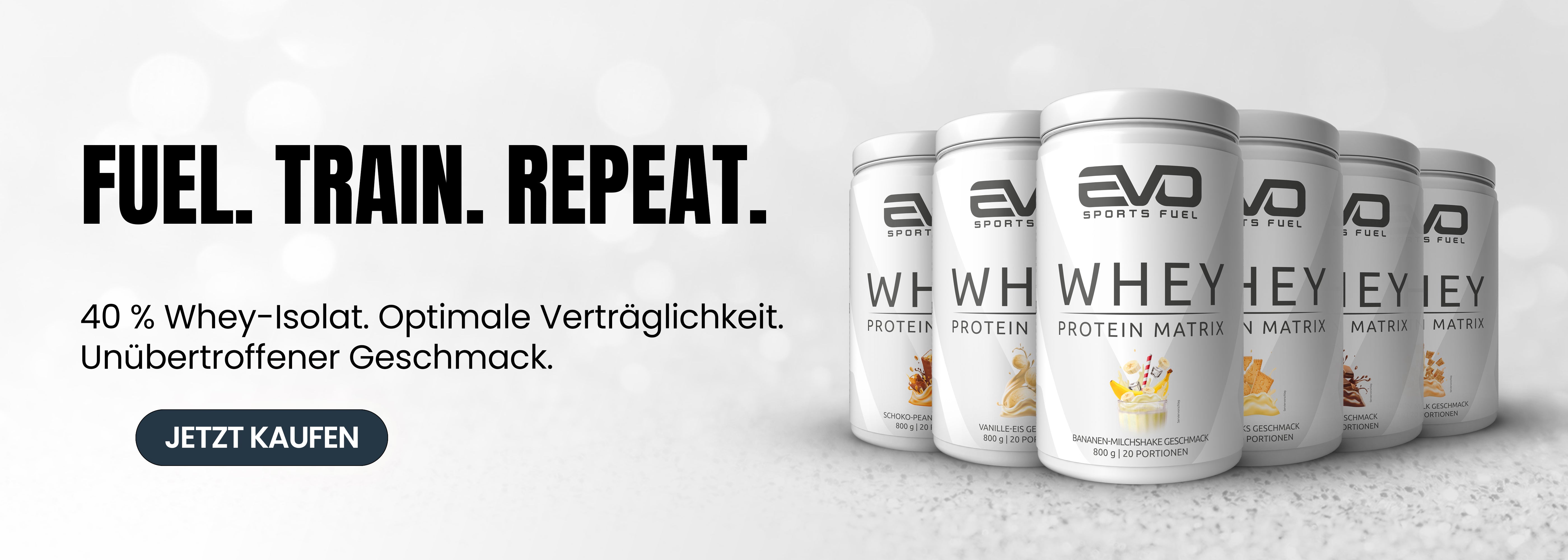 EVO Whey Pro: 40 % Whey-Isolat. Optimale Verträglichkeit und unübertroffener Geschmack! Jetzt Kaufen!