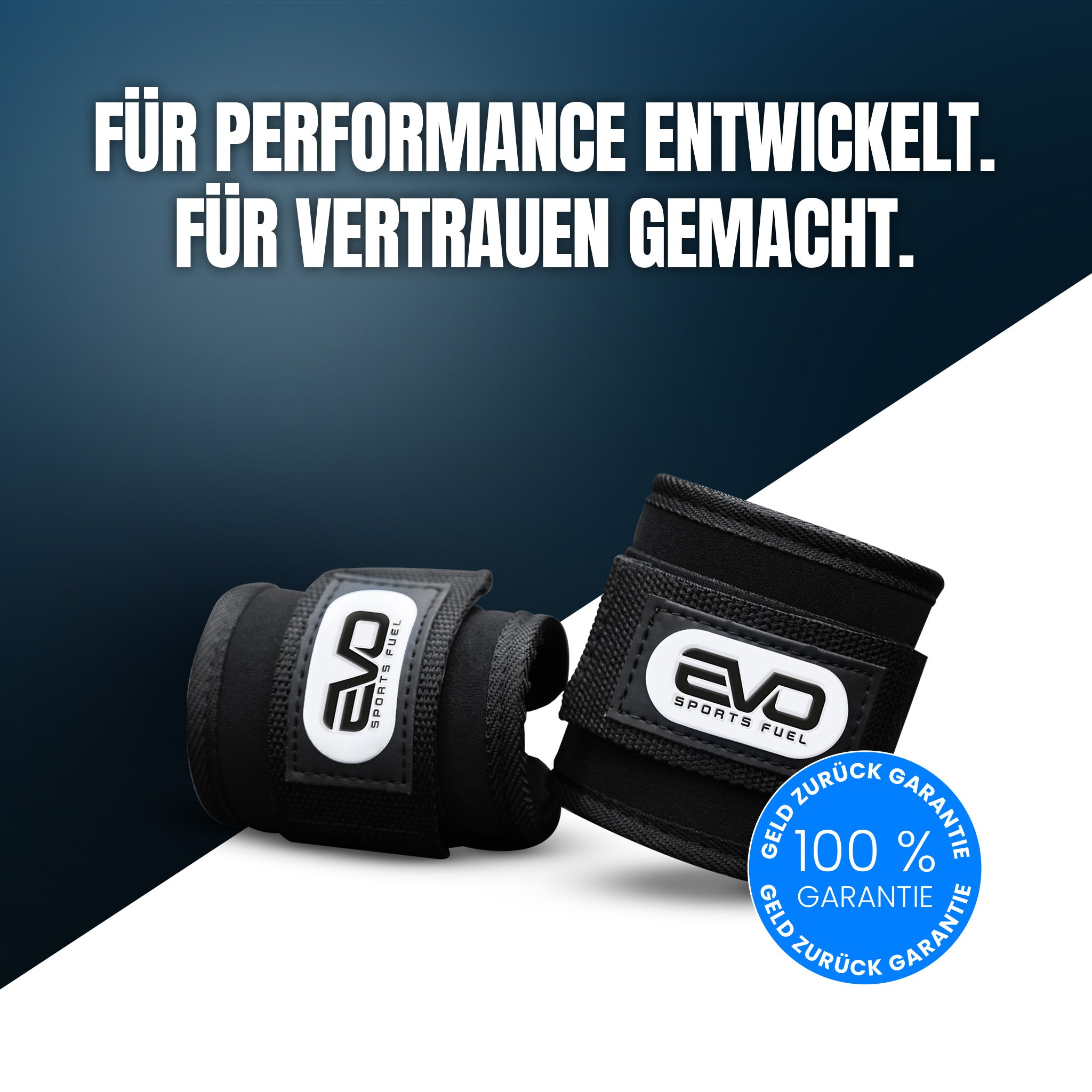 EVO Fußschlaufen mit Geld-zurück-Garantie – entwickelt für Performance & Sicherheit.
