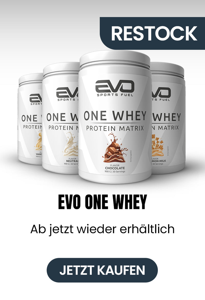 One Whey alle Geschmäcker wieder auf Lager!