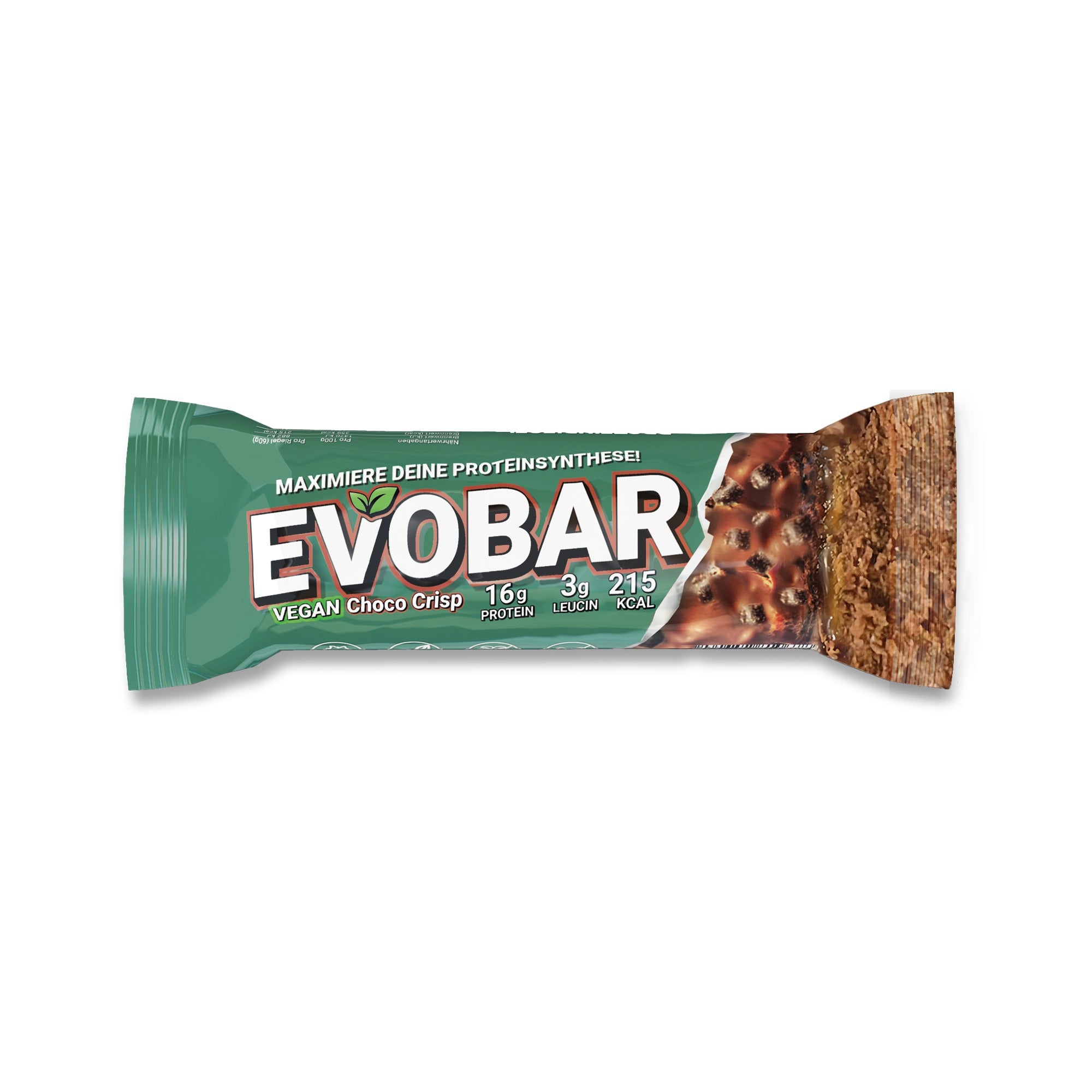 EVOBAR Vegan Choco Crisp Tray (12X60G)