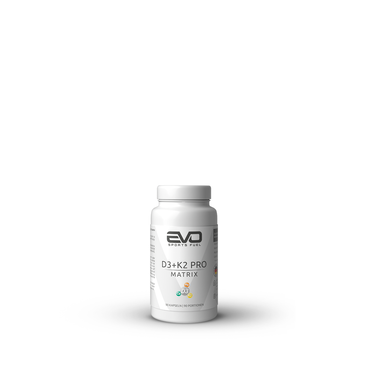 EVO Vitamin D3 und k2 90 Kapseln für Vitamin D Supplementierung