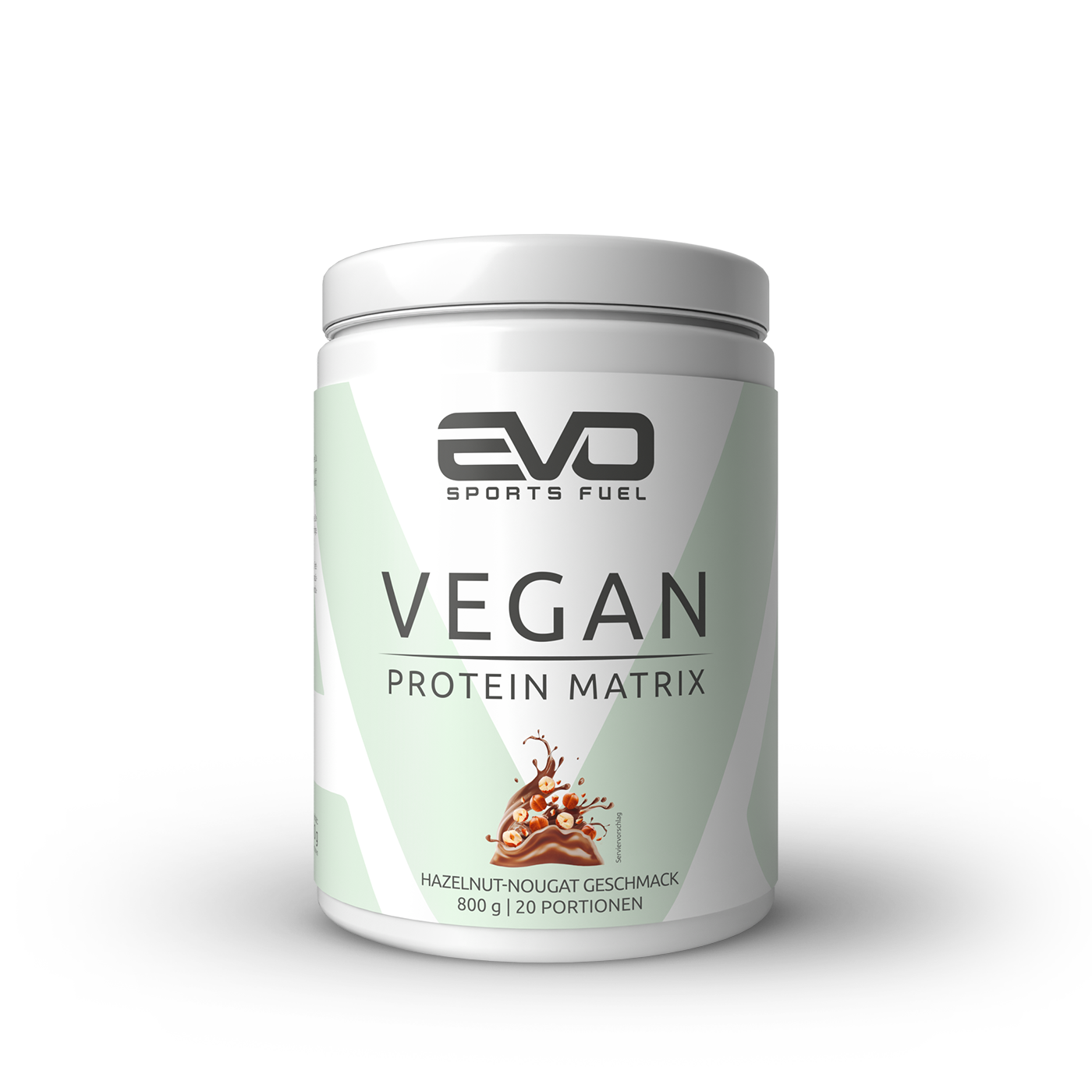 EVO Veganes Proteinpulver Hazelnut-Nougat Geschmack