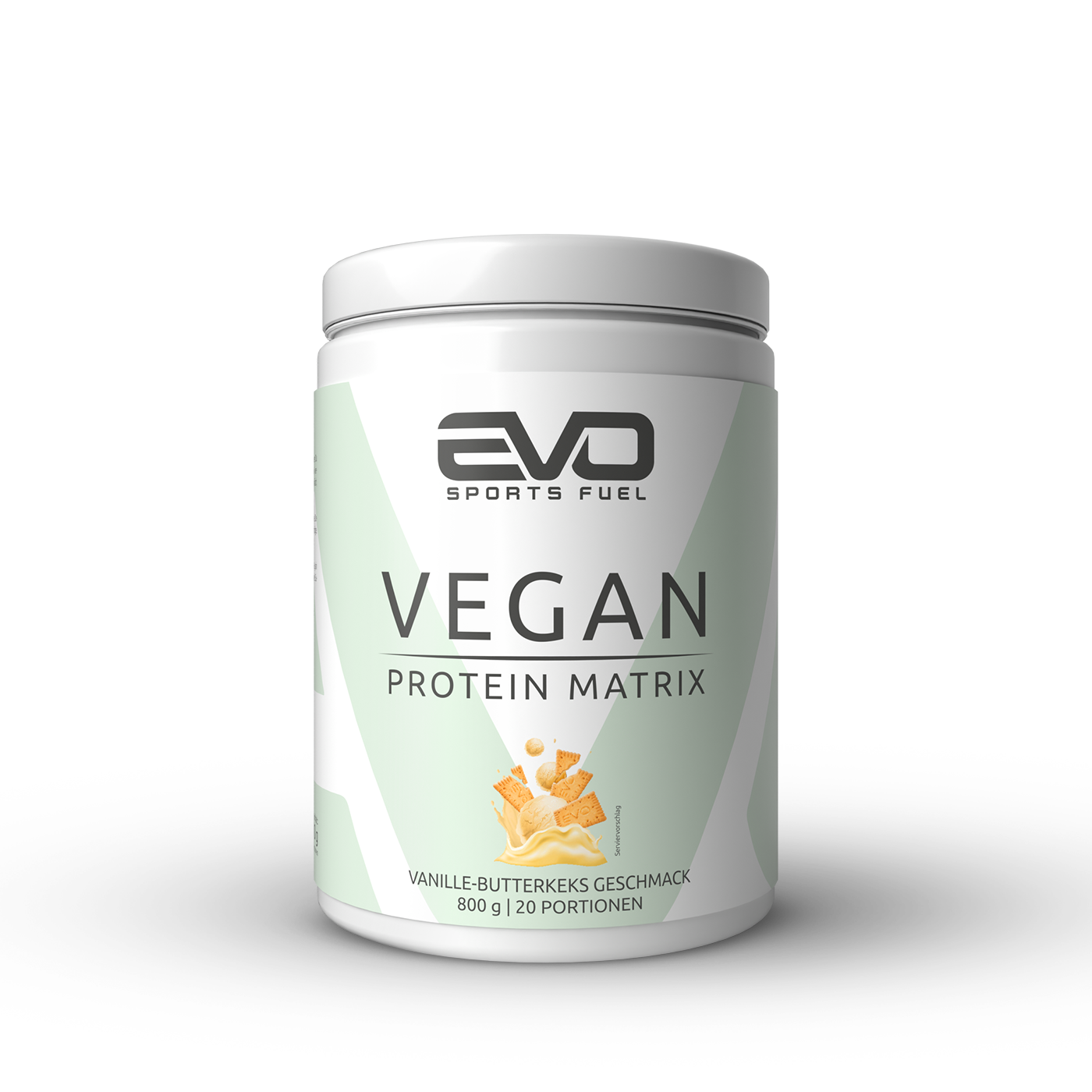 EVO Veganes Proteinpulver Vanille Butterkeks