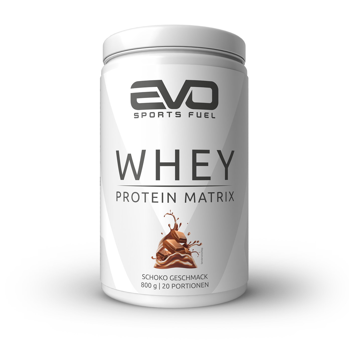 EVO Whey Proteinpulver Schoko Geschmack